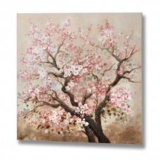 Pink Blossom Oil Painting